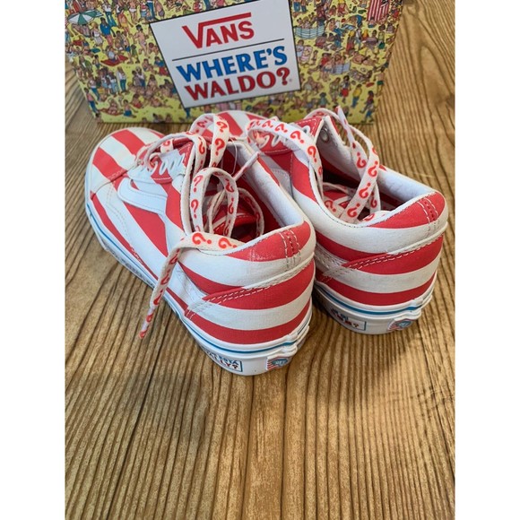NEW Wheres Waldo vans size 3.5 - Picture 4 of 6